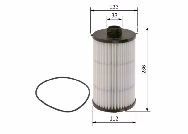 BOSCH Filtro olio