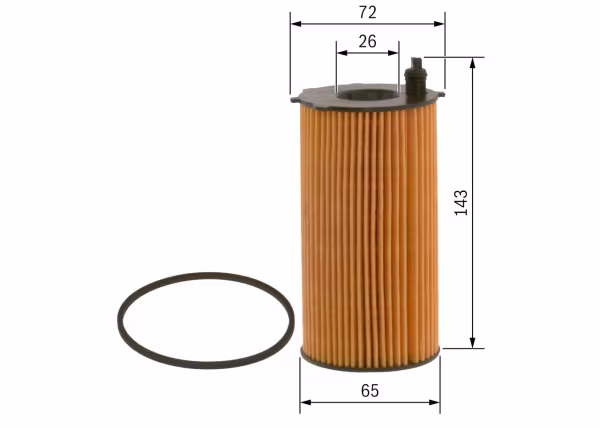 BOSCH Filtro olio
