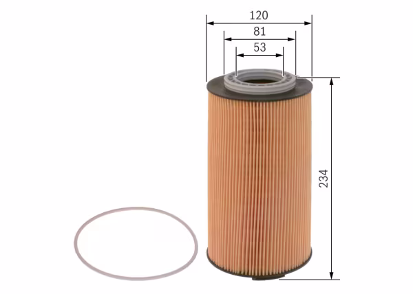 BOSCH Filtro olio
