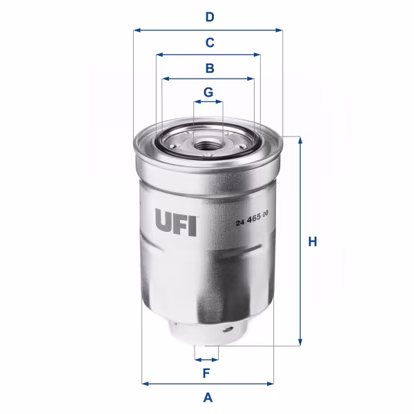 UFI Filtro carburante