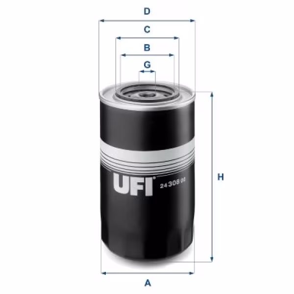 UFI Filtro carburante