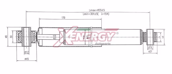 AP XENERGY Ammortizzatore