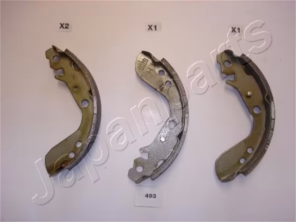 JAPANPARTS Kit ganasce freno