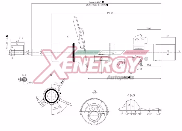 AP XENERGY Ammortizzatore