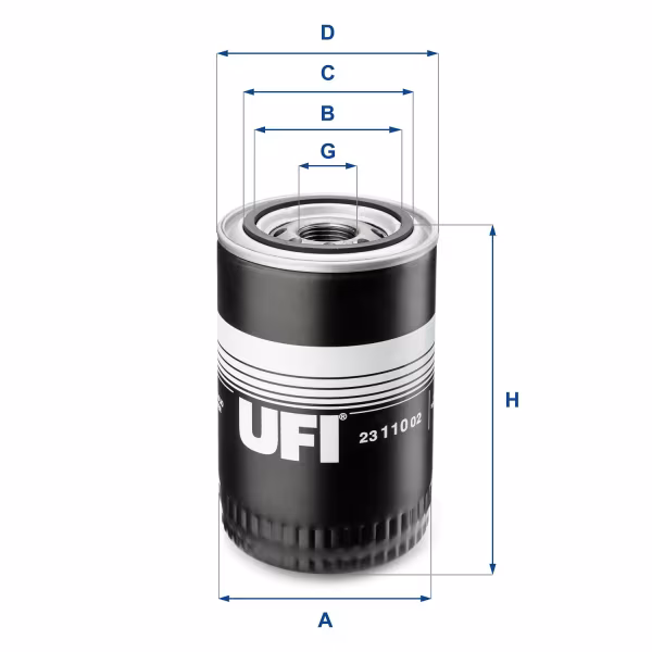 UFI Filtro olio