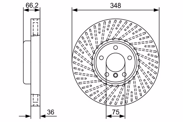 BOSCH Disco freno