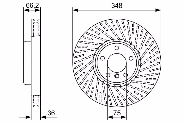 BOSCH Disco freno