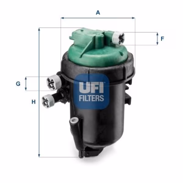UFI Filtro carburante