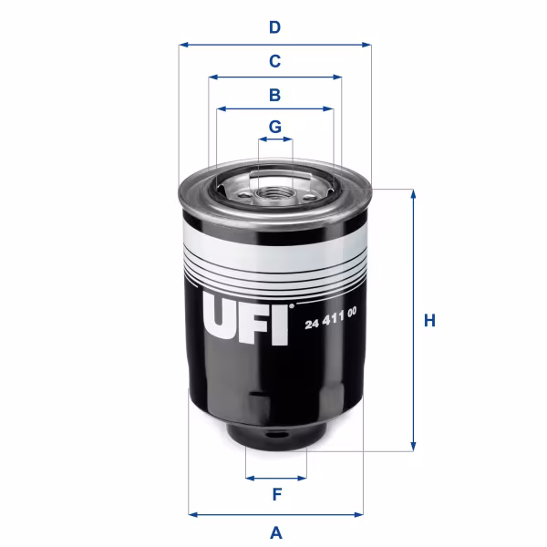 UFI Filtro carburante