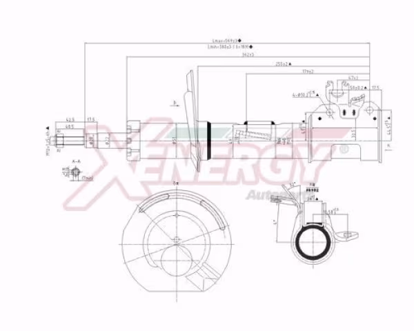 AP XENERGY Ammortizzatore