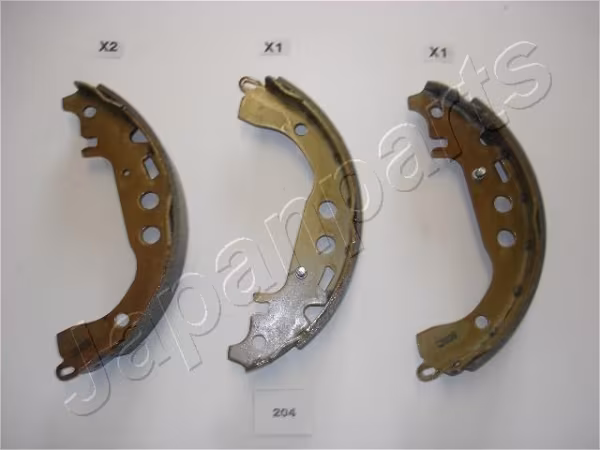 JAPANPARTS Kit ganasce freno