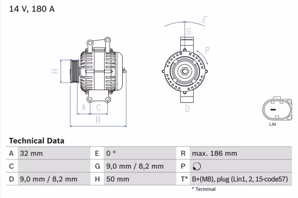BOSCH Alternatore