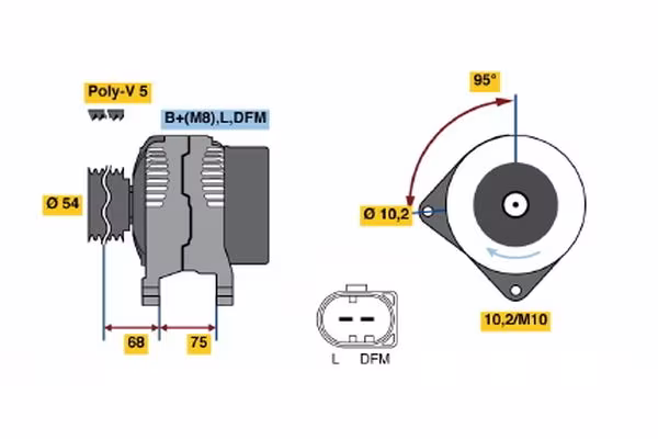 BOSCH Alternatore