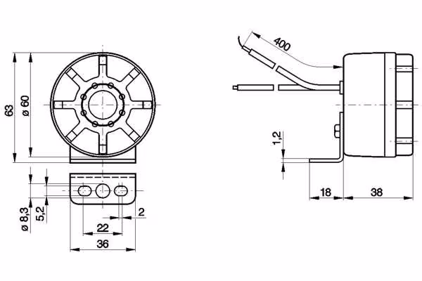 BOSCH Avvisatore di retromarcia