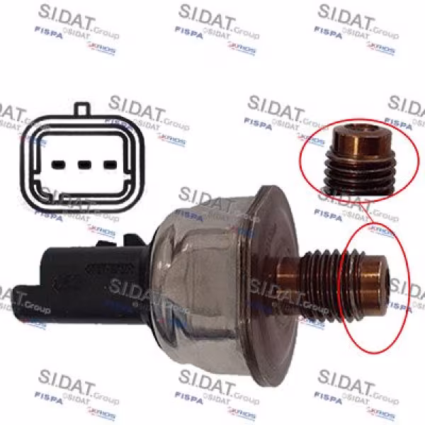 SIDAT Sensore, Pressione carburante
