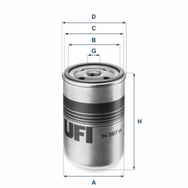 UFI Filtro carburante