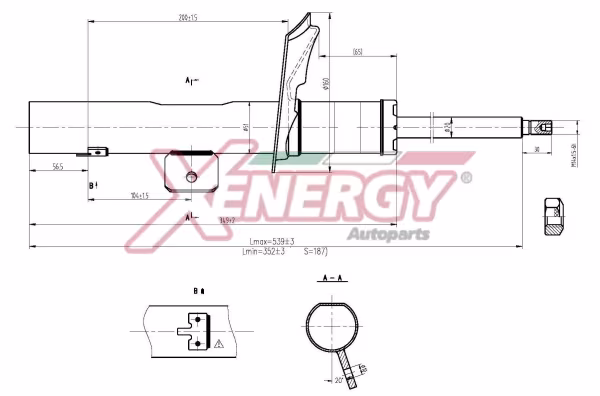 AP XENERGY Ammortizzatore