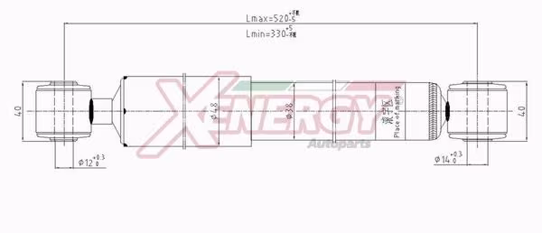 AP XENERGY Ammortizzatore