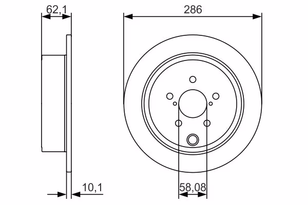 BOSCH Disco freno