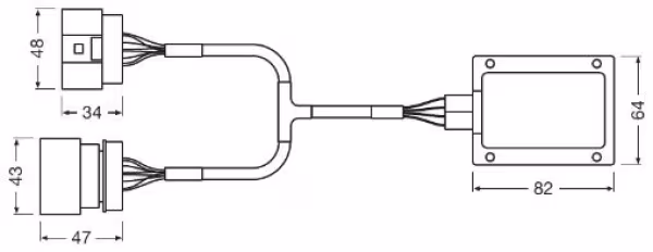 ams-OSRAM Kit cavi elettrici