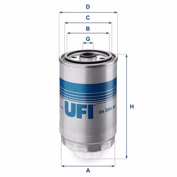 UFI Filtro carburante