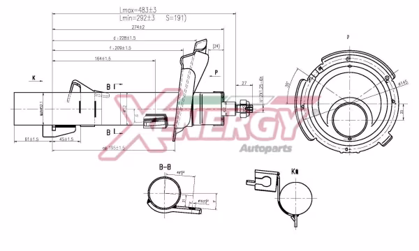 AP XENERGY Ammortizzatore