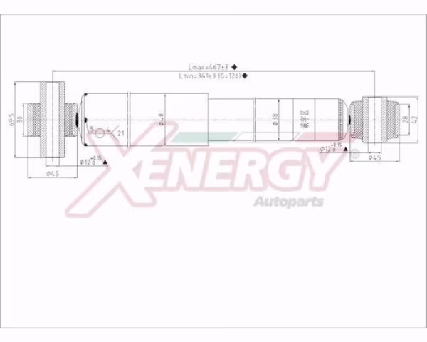 AP XENERGY Ammortizzatore