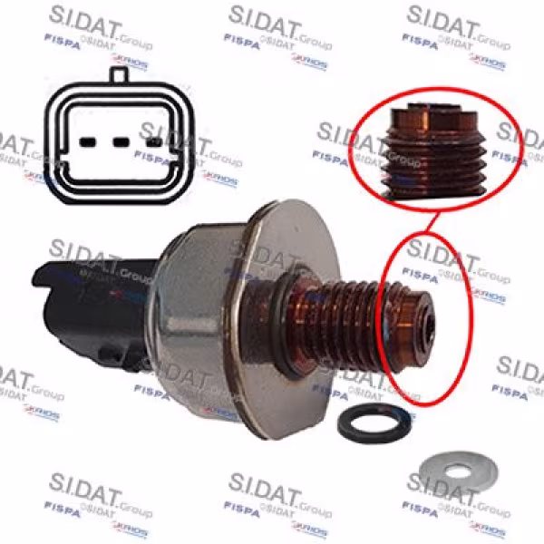 SIDAT Sensore, Pressione carburante