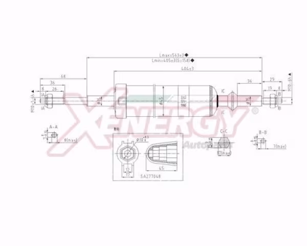 AP XENERGY Ammortizzatore