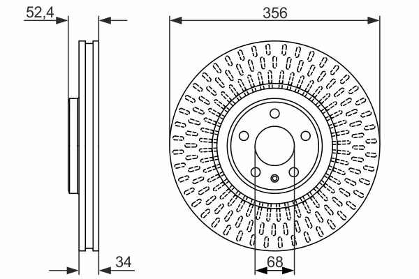 BOSCH Disco freno
