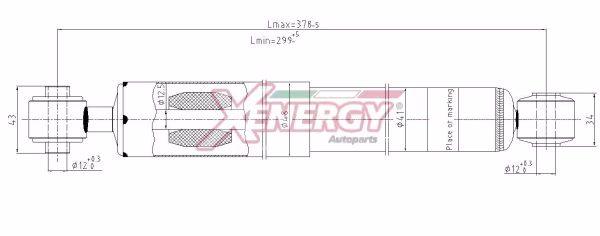 AP XENERGY Ammortizzatore