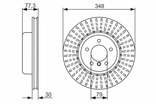 BOSCH Disco freno