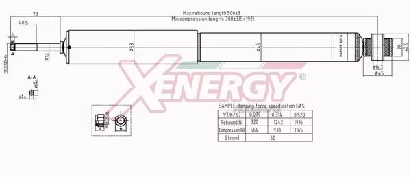 AP XENERGY Ammortizzatore