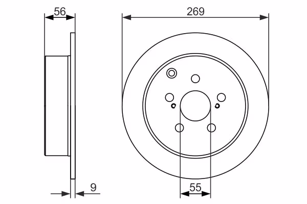 BOSCH Disco freno