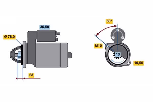 BOSCH Motorino d\'avviamento