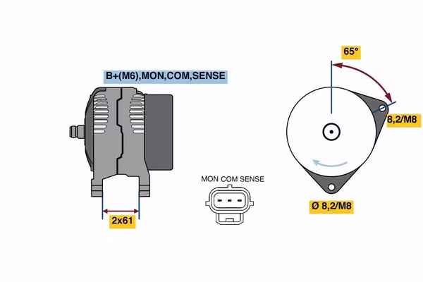BOSCH Alternatore