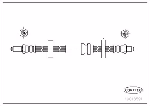 Flessibile del freno
