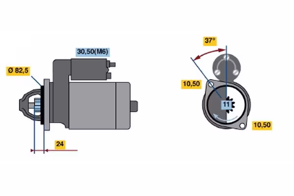 BOSCH Motorino d\'avviamento