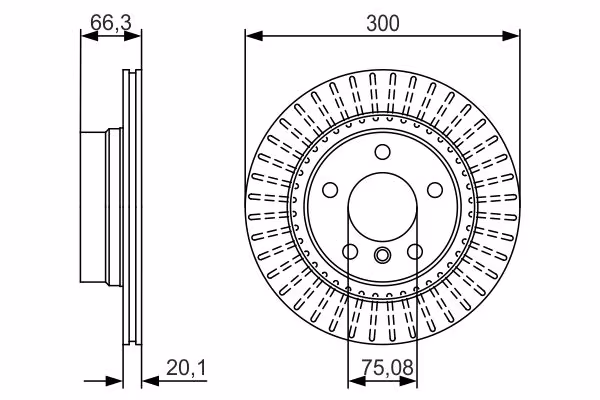 BOSCH Disco freno