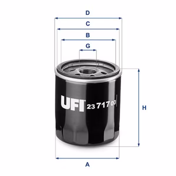 UFI Filtro olio