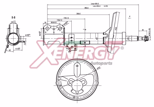AP XENERGY Ammortizzatore