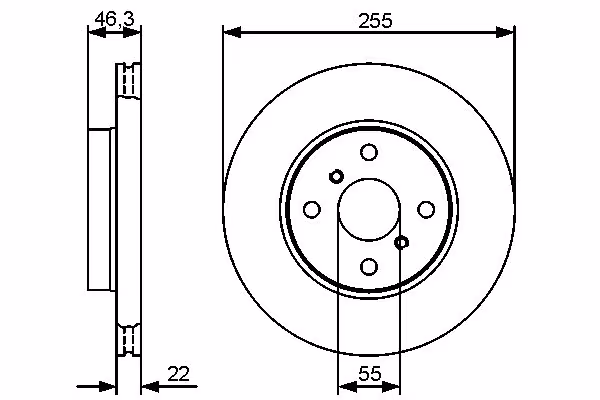 BOSCH Disco freno