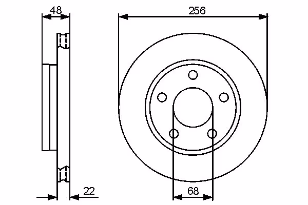 BOSCH Disco freno