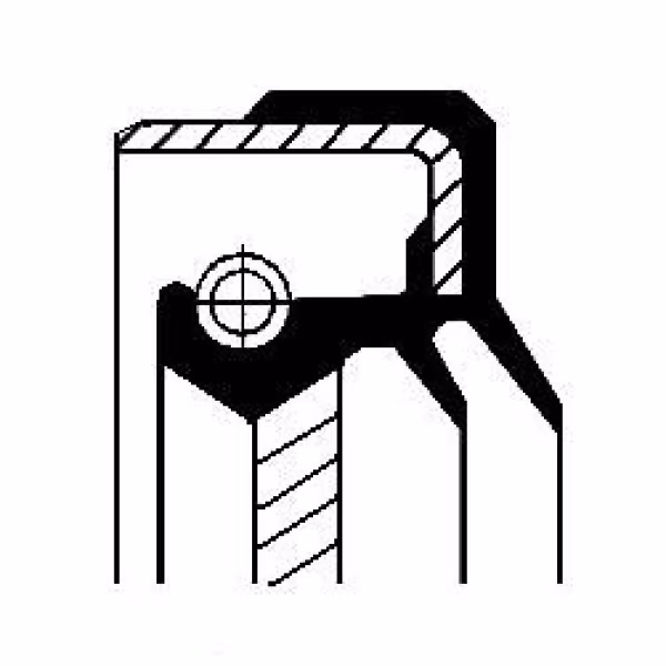 CORTECO Anello tenuta, Differenziale