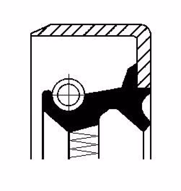 CORTECO Paraolio, mozzo ruota