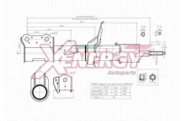 AP XENERGY Ammortizzatore