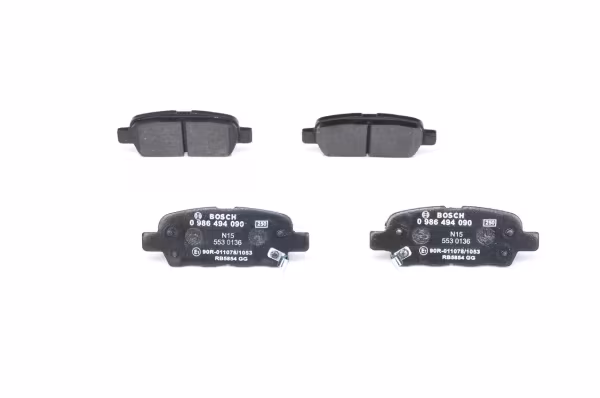BOSCH Kit pastiglie freno, Freno a disco