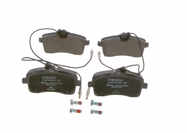 BOSCH Kit pastiglie freno, Freno a disco