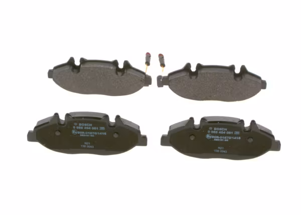 BOSCH Kit pastiglie freno, Freno a disco