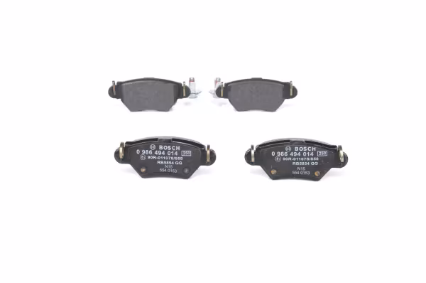 BOSCH Kit pastiglie freno, Freno a disco